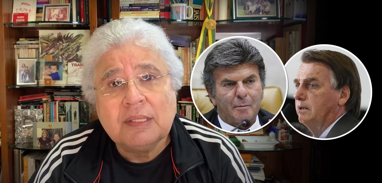 Ricardo Noblat, Luis Fux e Bolsonaro