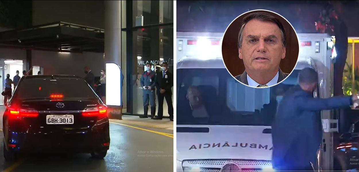 Jair Bolsonaro hospitalizado em São Paulo
