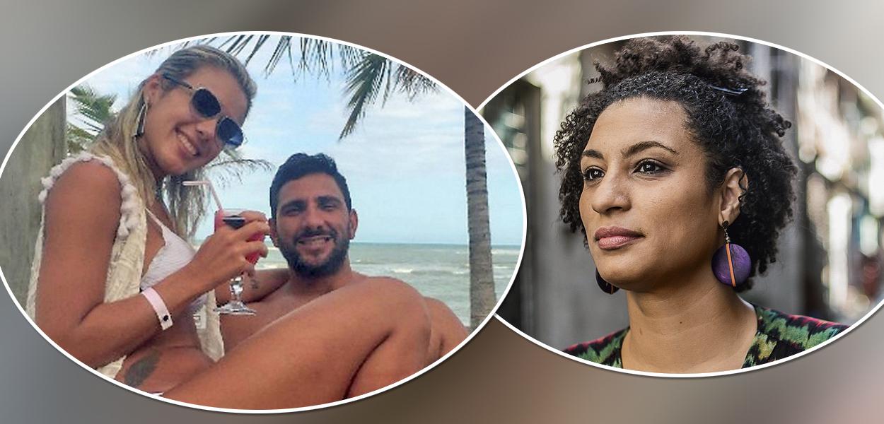 Julia Mello Lotufo, Adriano da Nóbrega e Marielle Franco