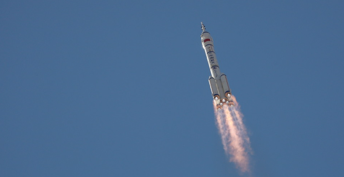 Imagem ilustrativa, foguete chinês Long March-2F Y12