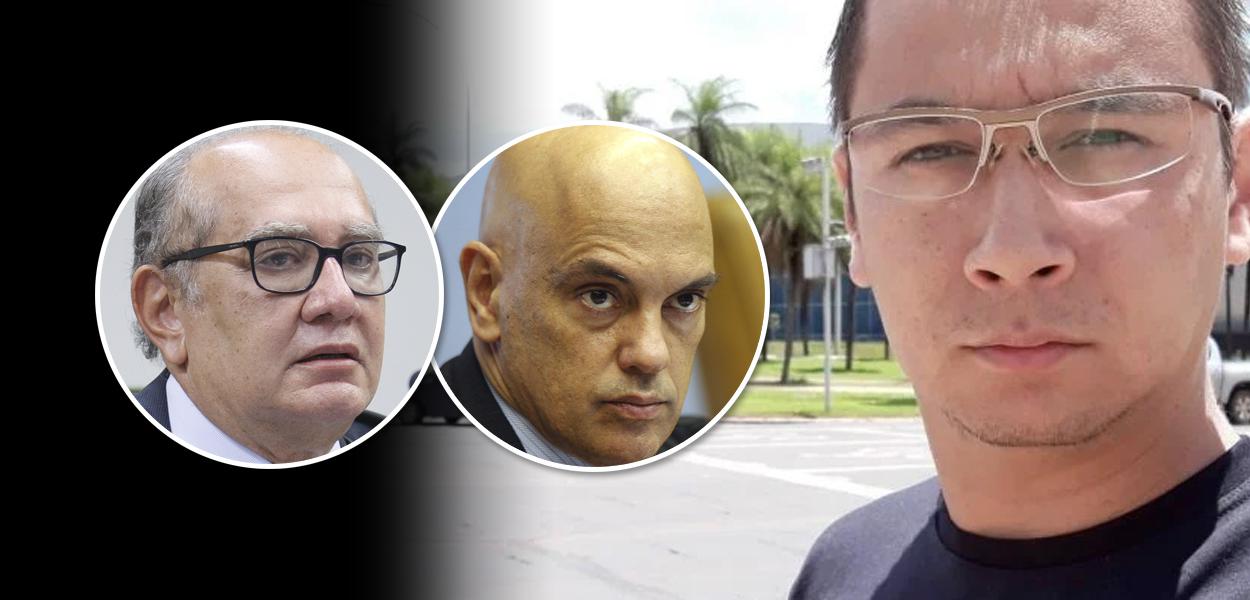 Gilmar Mendes, Alexandre de Moraes e Eduardo Torres