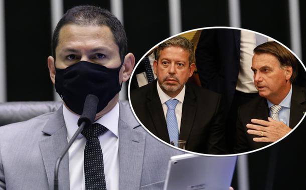 Marcelo Ramos e Arthur Lira com Bolsonaro