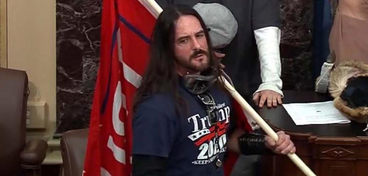 Paul Hodgkins, condenado pela invasão ao Capitólio