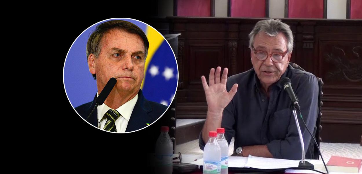 Jair Bolsonaro e José Luís Fiori