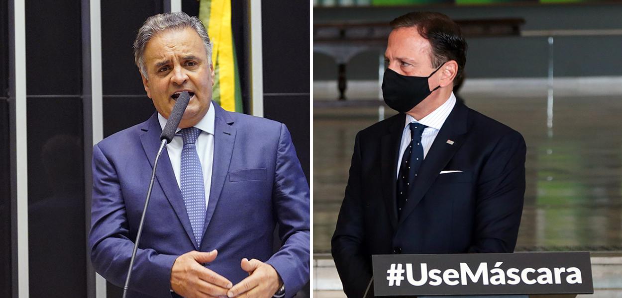 Aécio Neves e João Doria