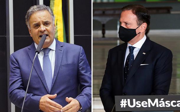 Aécio Neves e João Doria