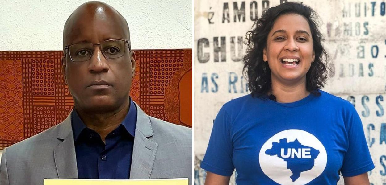 Sérgio Camargo e Bruna Brelaz