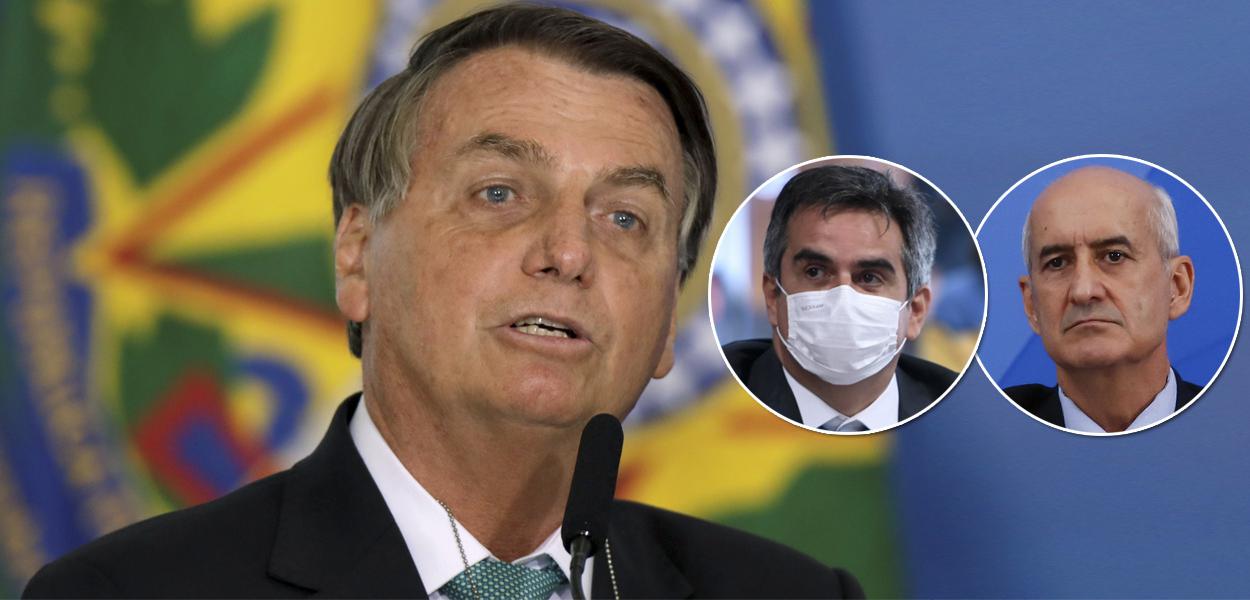 Bolsonaro, Ciro Nogueira e General Ramos