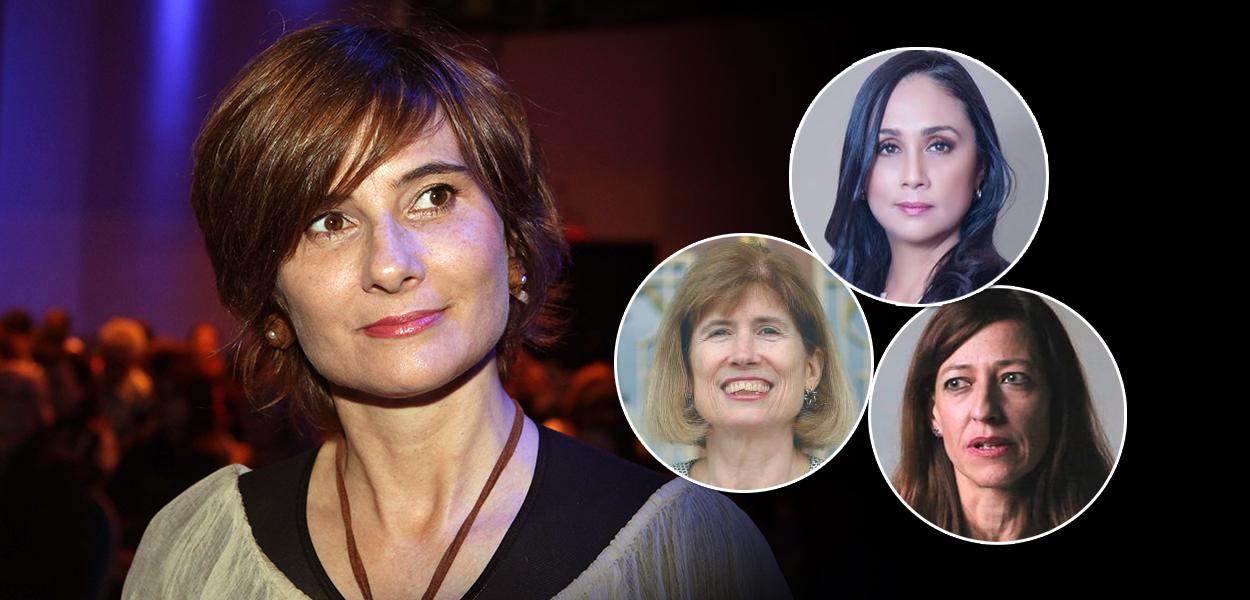 Jornalistas Eliane Brum, Adela Navarro Bello, Adriana Zehbrauskas e Mary Beth Sheridan