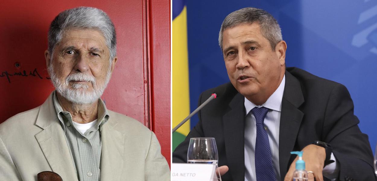 Celso Amorim e  Braga Netto