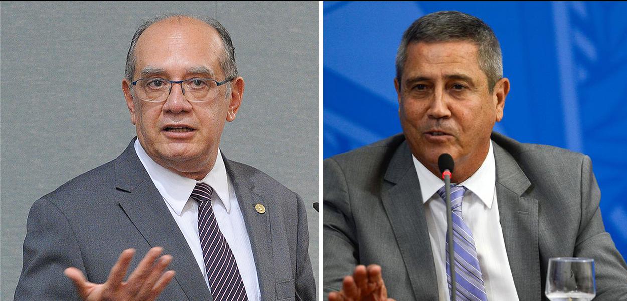 Gilmar Mendes e Walter Braga Netto