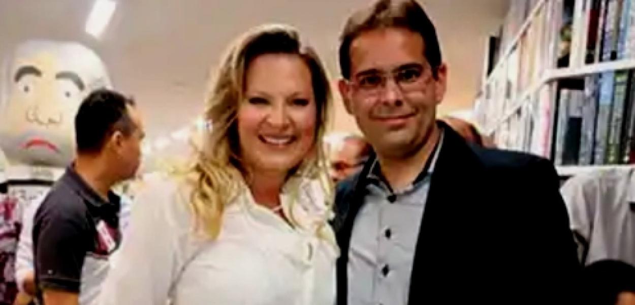 Joice Hasselmann e o marido, Daniel França