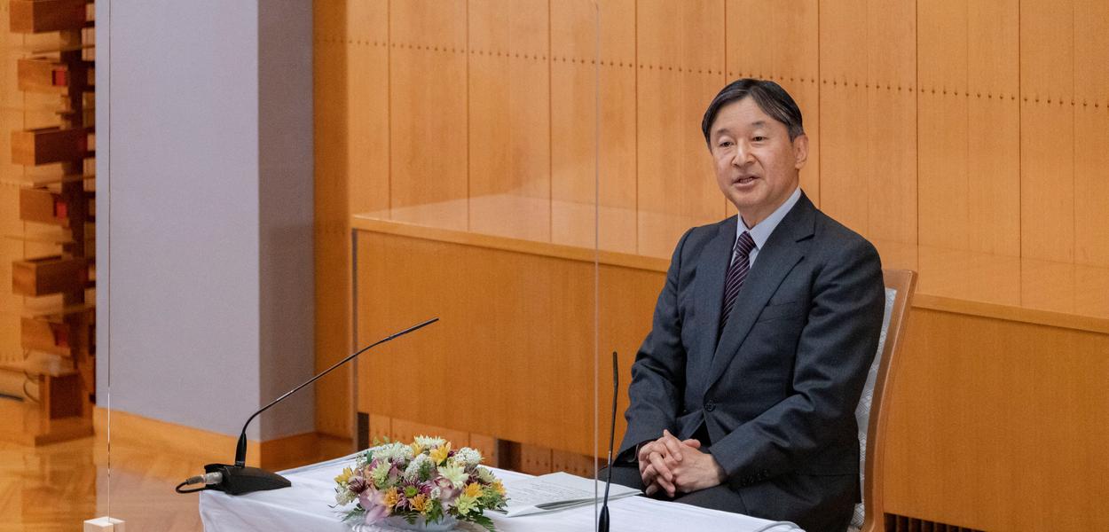 Imperador Naruhito, do Japão, em Tóquio