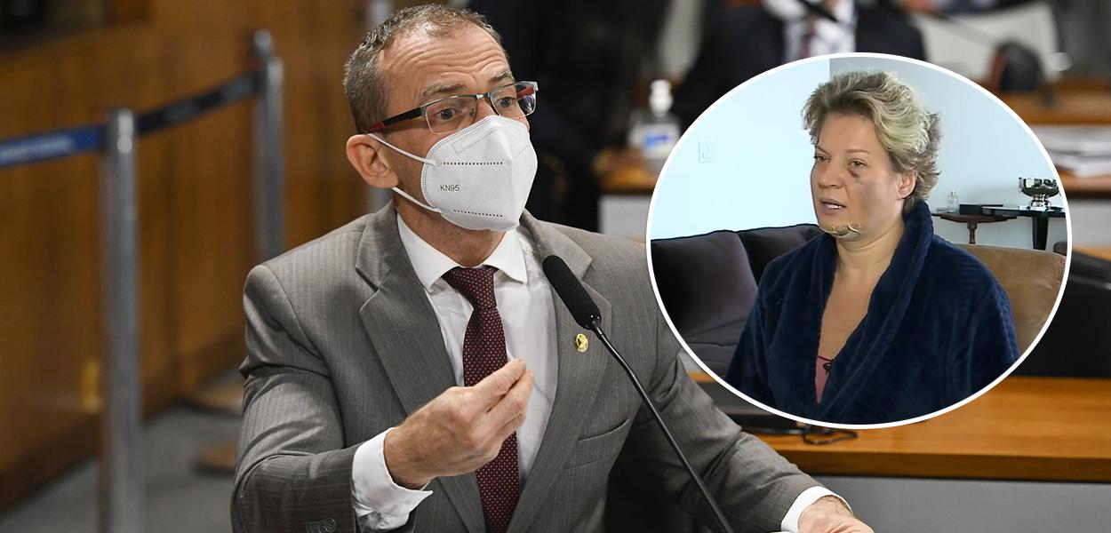 Fabiano Contarato e Joice Hasselmann