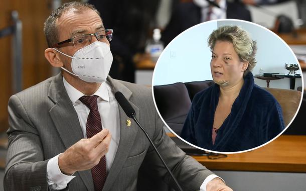 Fabiano Contarato e Joice Hasselmann