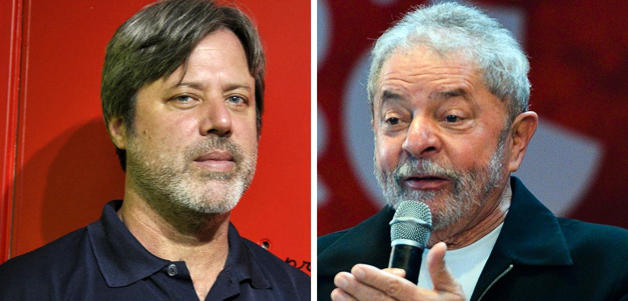 Brian Mier e Lula