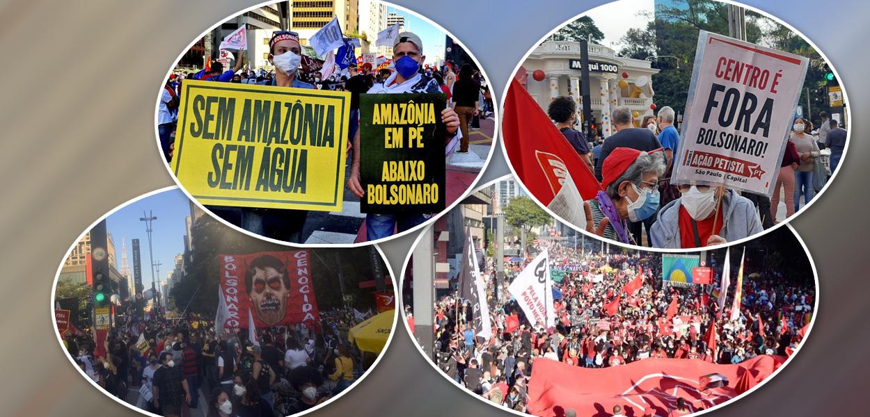 Ato na Avenida Paulista em 24 de julho