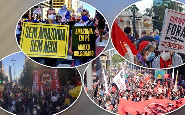 Ato na Avenida Paulista em 24 de julho