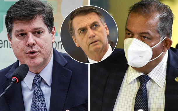 Baleia Rossi, Jair Bolsonaro e Eduardo Gomes