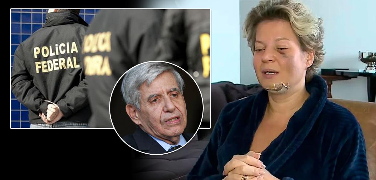 Augusto Heleno e Joice Hasselmann