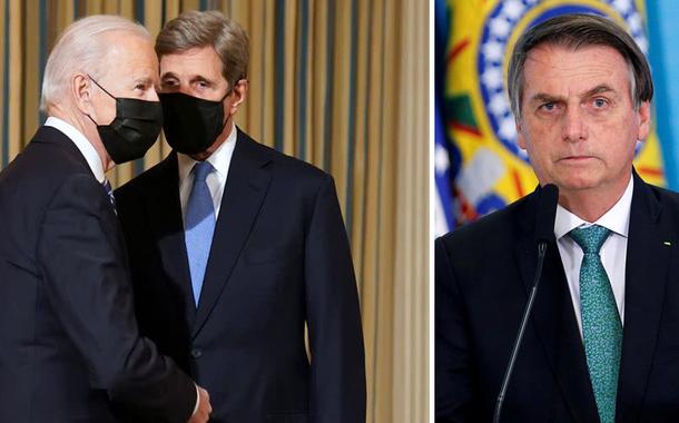 John Kerry, Joe Biden e Jair Bolsonaro