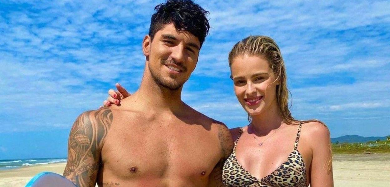 Yasmin Brunet e Gabriel Medina