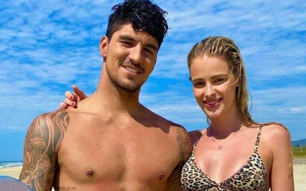 Yasmin Brunet e Gabriel Medina