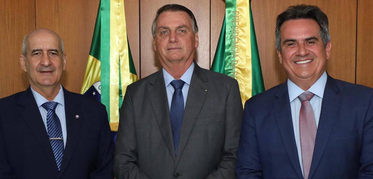 Luiz Eduardo Ramos, Jair Bolsonaro e Ciro Nogueira