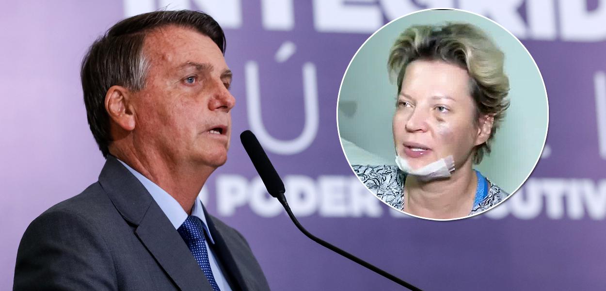 Jair Bolsonaro e Joice Hasselmann