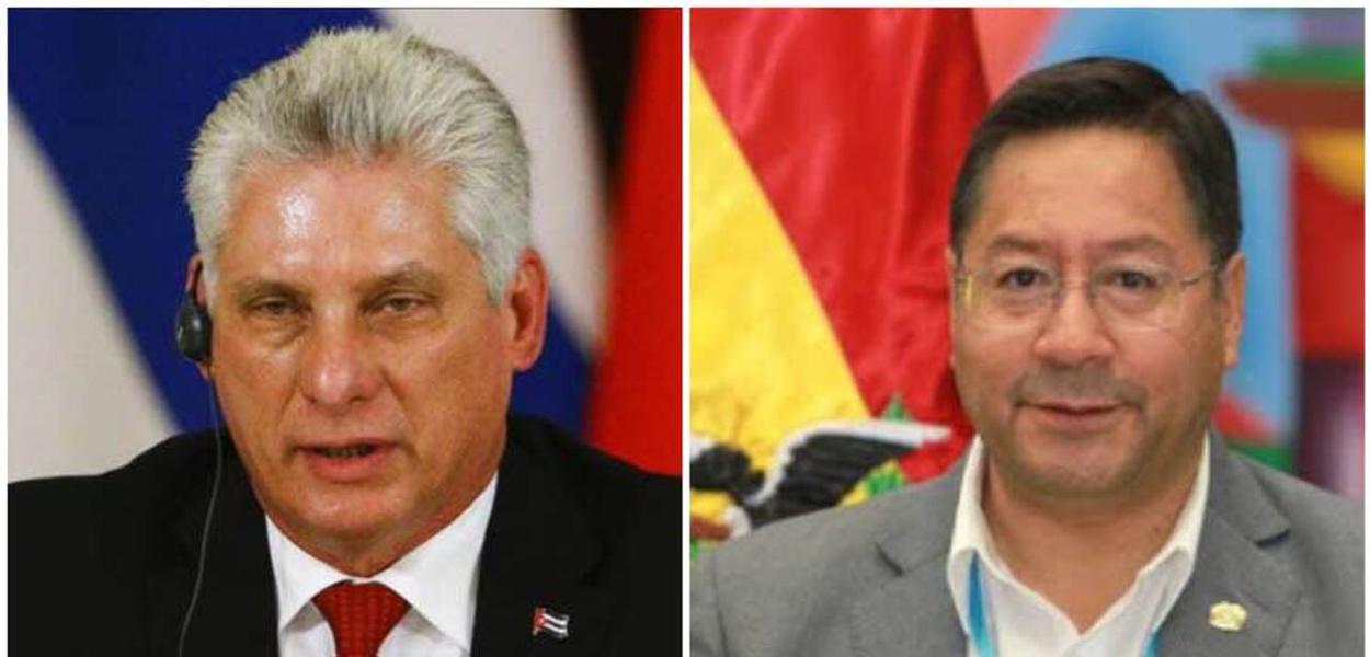 Díaz-Cane e Luís Arce