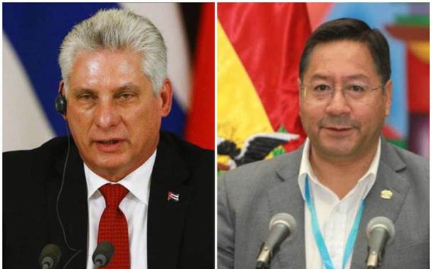 Díaz-Cane e Luís Arce