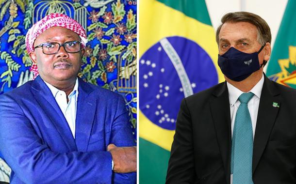 Umaro Sissoco Embaló e Jair Bolsonaro