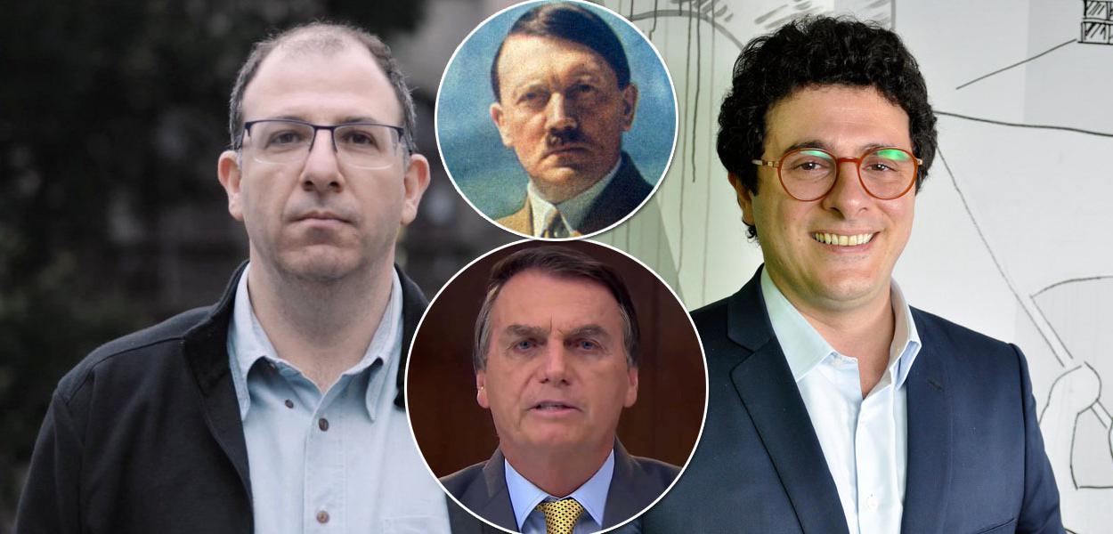 Michel Gherman, Hitler, Jair Bolsonaro e Fábio Tofic Simantob