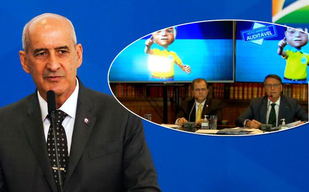 Luiz Eduardo Ramos, Eduardo Gomes e Jair Bolsonaro