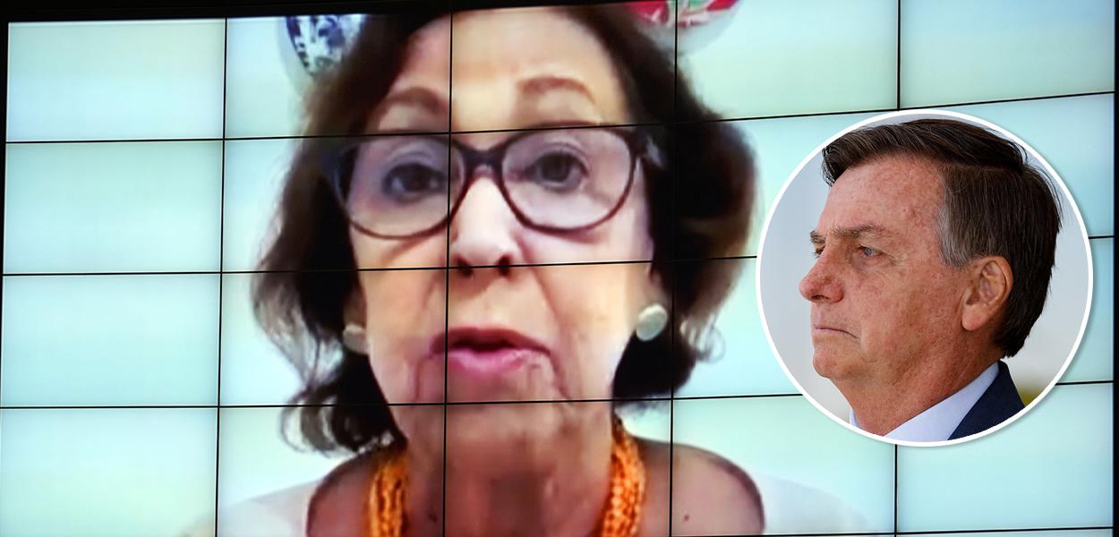 Lídice da Mata e Bolsonaro