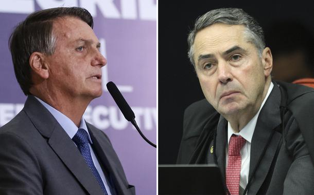 Bolsonaro e Roberto Barroso