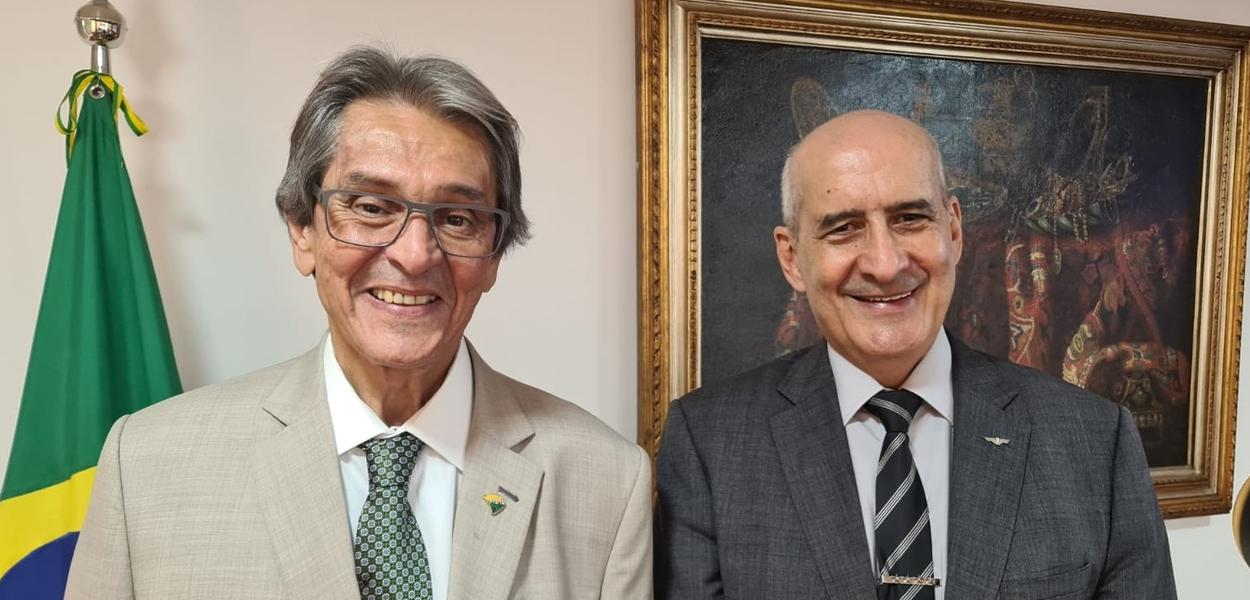 Roberto Jefferson e Luiz Eduardo Ramos