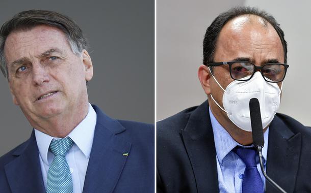 Bolsonaro e Amilton Gomes de Paula