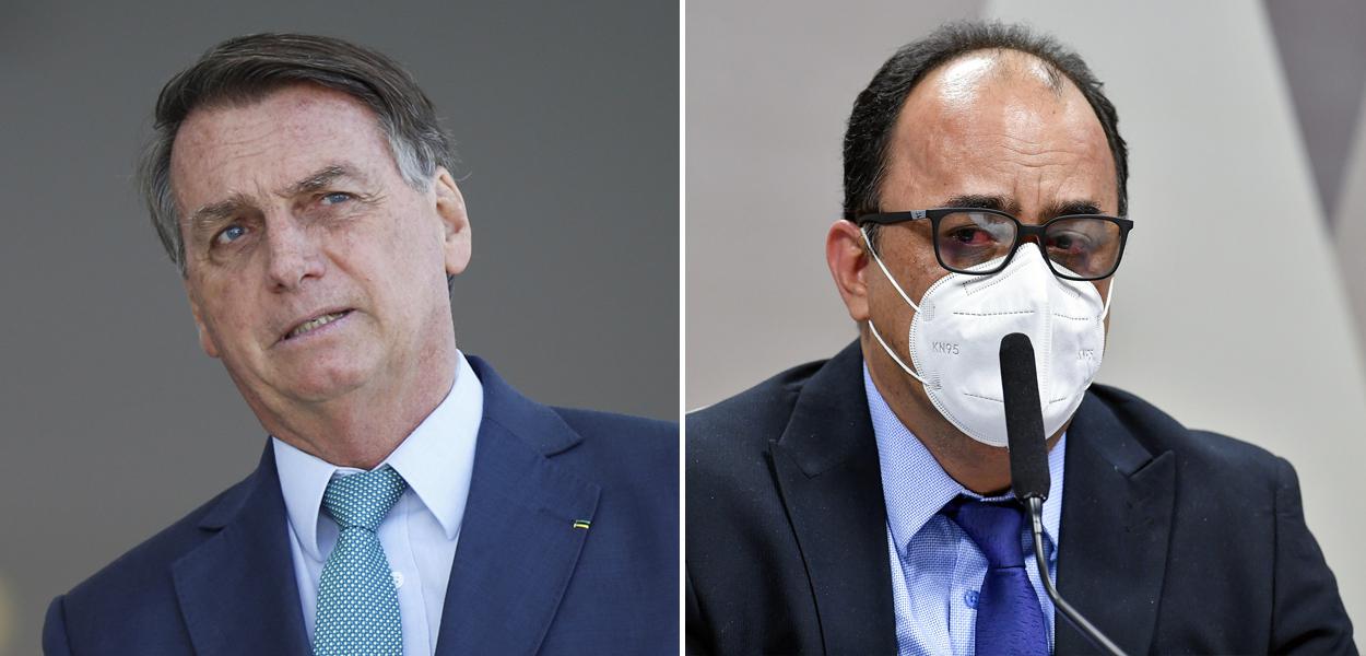 Bolsonaro e Amilton Gomes de Paula