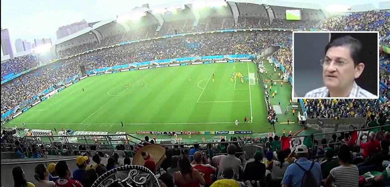 Arena das Dunas e o controlador-geral do RN, Pedro Lopes