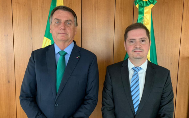 Jair Bolsonaro e Bruno Bianco, novo advogado-geral da União