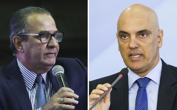 Silas Malafaia e o ministro do STF Alexandre de Moraes