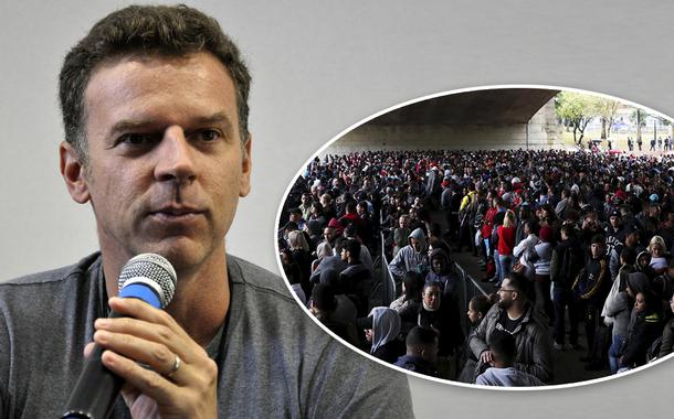 Eduardo Moreira e fila do desemprego