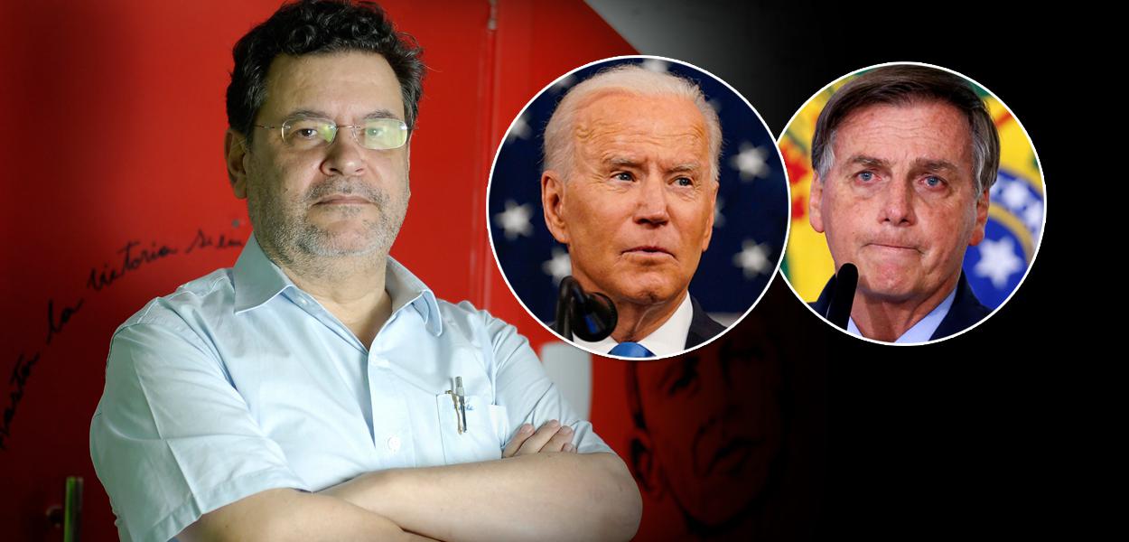 Rui Costa Pimenta, Joe Biden e Jair Bolsonaro