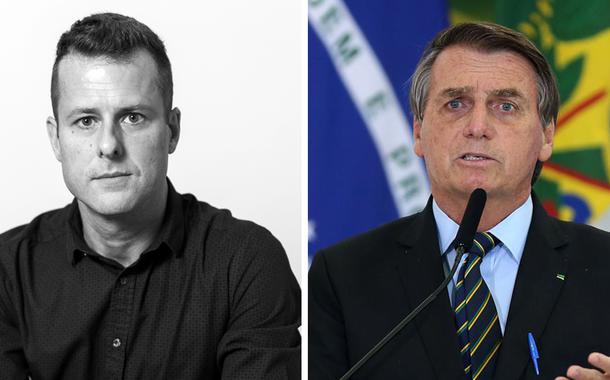 César Calejon e Jair Bolsonaro