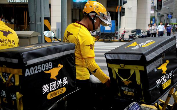 Entregador da Meituan