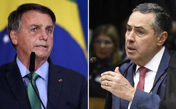 Jair Bolsonaro e Roberto Barroso