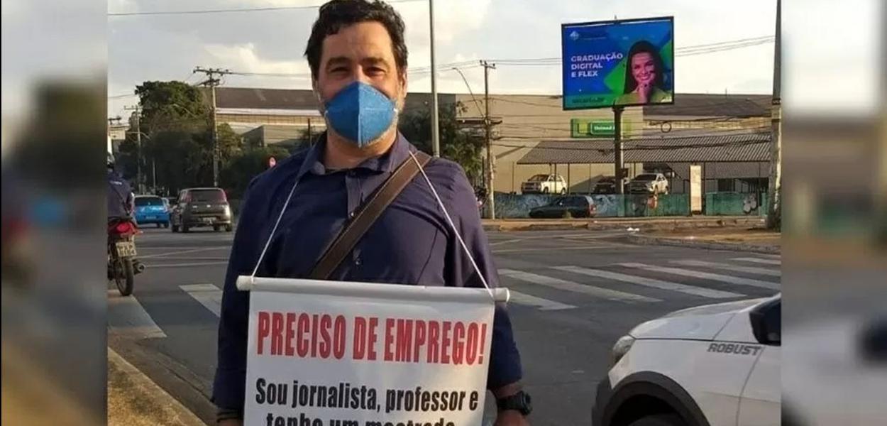 Professor e jornalista Eduardo Durães Júnior