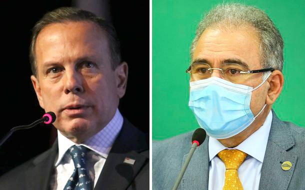 João Doria e Marcelo Queiroga