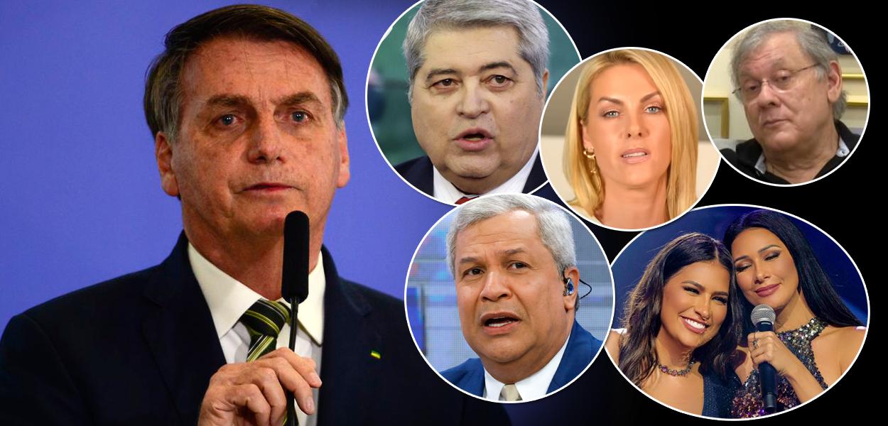 Jair Bolsonaro e personalidades